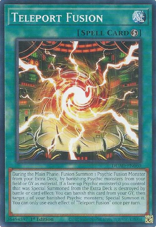 Teleport Fusion [DUAD-EN060] Common | The CG Realm