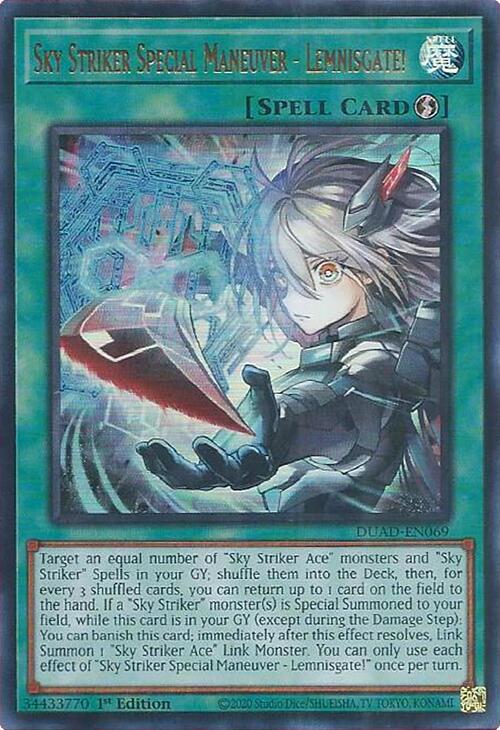 Sky Striker Special Maneuver - Lemnisgate! [DUAD-EN069] Ultra Rare | The CG Realm