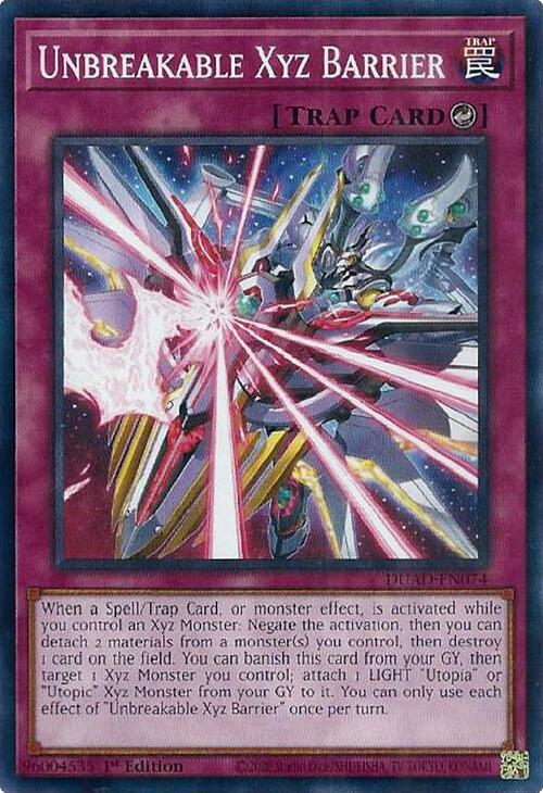 Unbreakable Xyz Barrier [DUAD-EN074] Common | The CG Realm