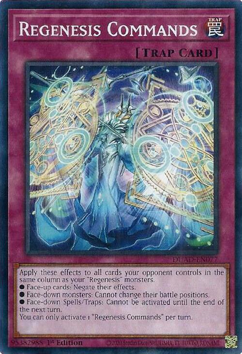 Regenesis Commands [DUAD-EN077] Common | The CG Realm