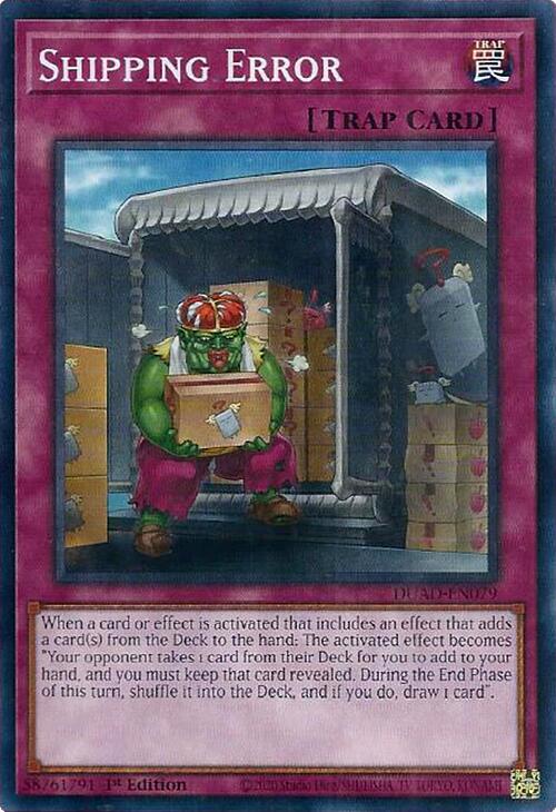 Shipping Error [DUAD-EN079] Common | The CG Realm