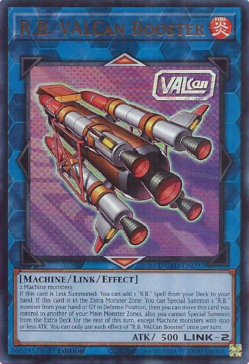 R.B. VALCan Booster [DUAD-EN093] Ultra Rare | The CG Realm