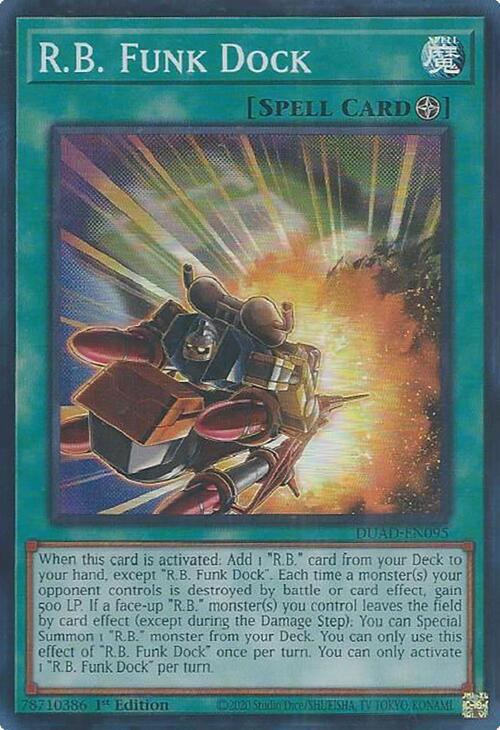 R.B. Funk Dock [DUAD-EN095] Super Rare | The CG Realm