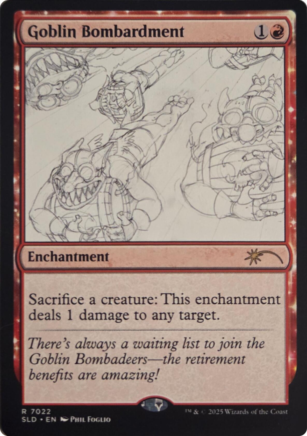 Goblin Bombardment (7022) [Secret Lair Drop Series] | The CG Realm