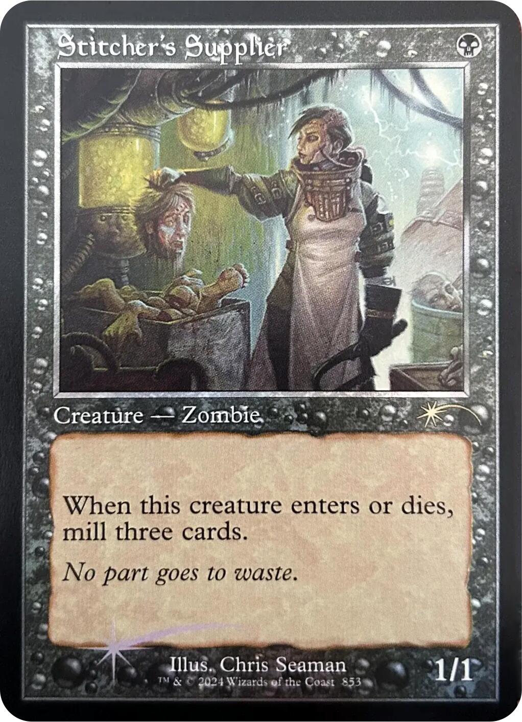 Stitcher's Supplier (Retro Frame) [Secret Lair Drop Series] | The CG Realm