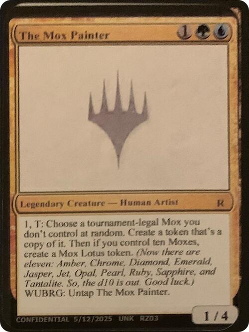 The Mox Painter [Unknown Event] | The CG Realm