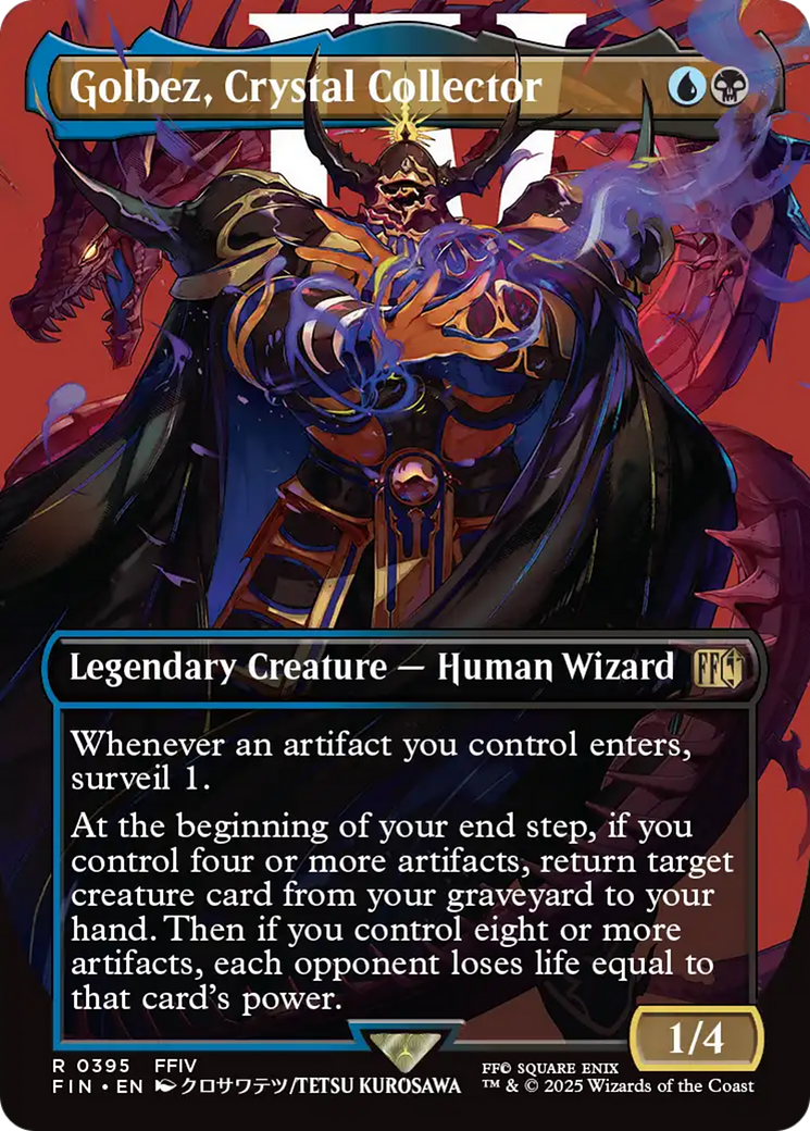 Golbez, Crystal Collector (Borderless) [FINAL FANTASY] | The CG Realm