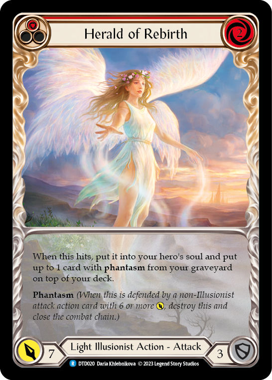Herald of Rebirth (Red) [DTD020] (Dusk Till Dawn) | The CG Realm