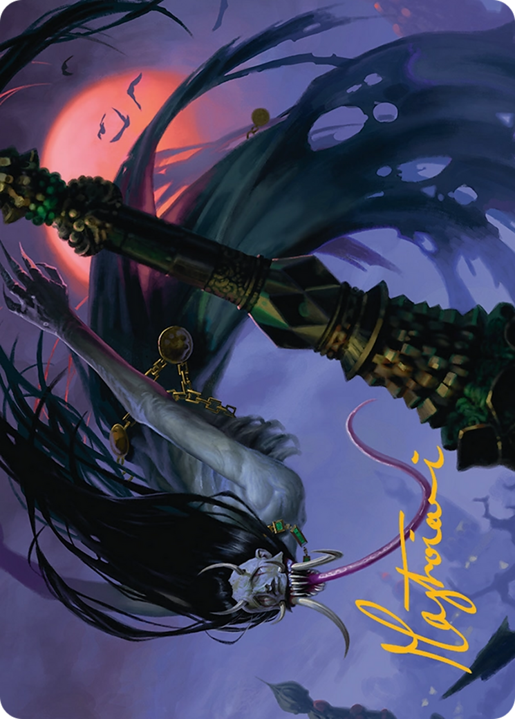 Qarsi Revenant Art Card (12/54) [Tarkir: Dragonstorm Art Series] | The CG Realm