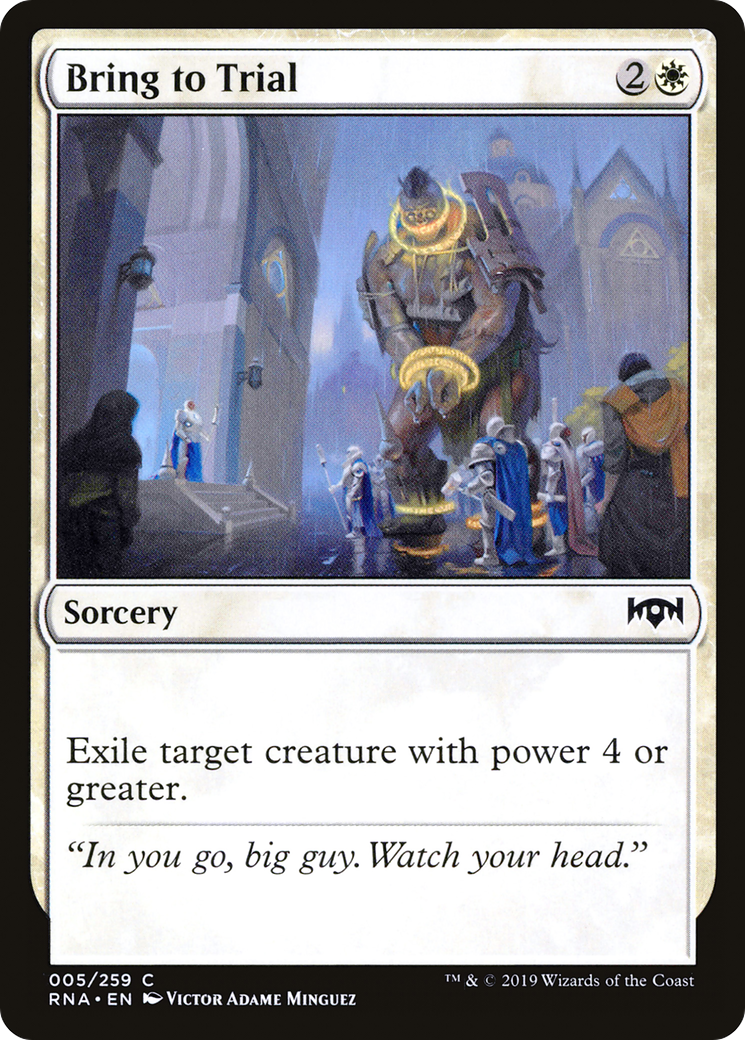 Bring to Trial (RNA-005) - Ravnica Allegiance