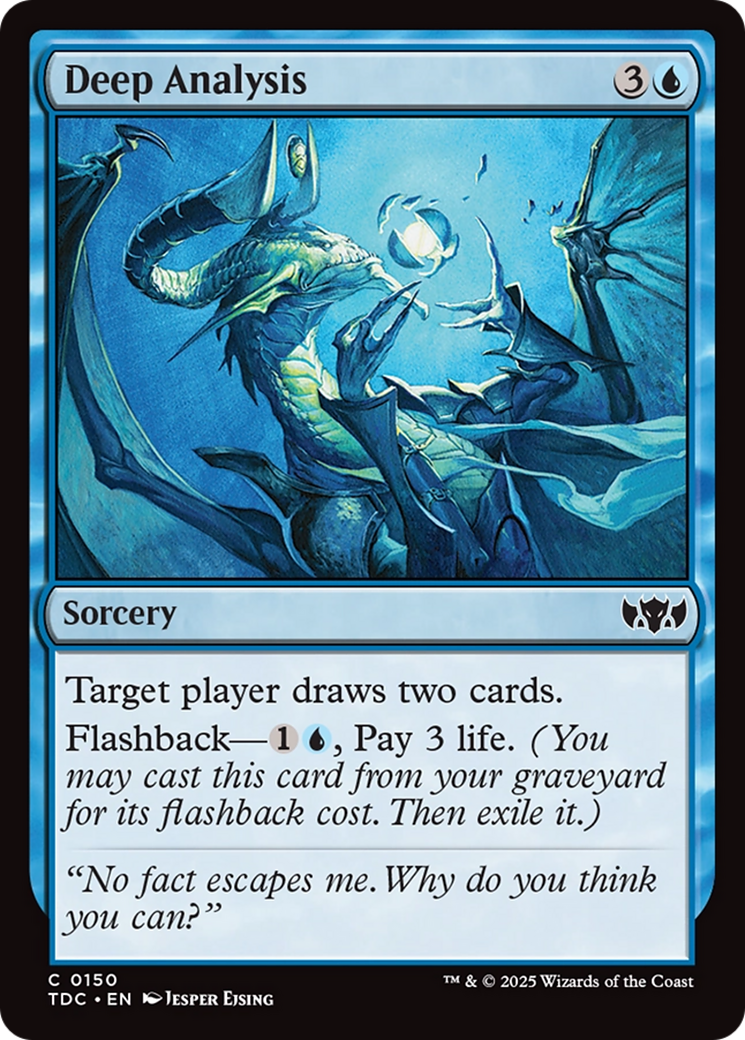 Deep Analysis [Tarkir: Dragonstorm Commander] | The CG Realm