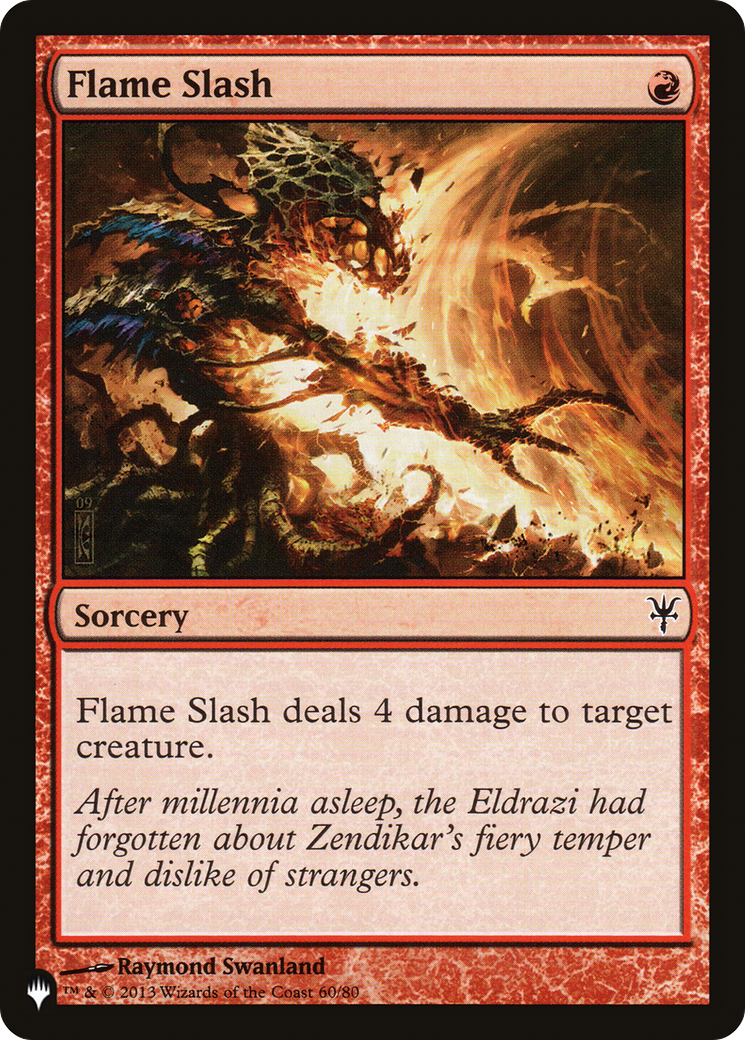 Flame Slash [The List] | The CG Realm