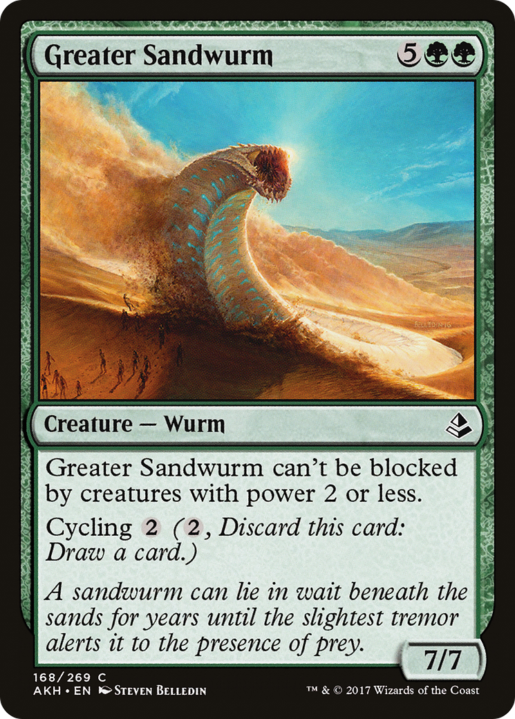 Greater Sandwurm (AKH-168) - Amonkhet