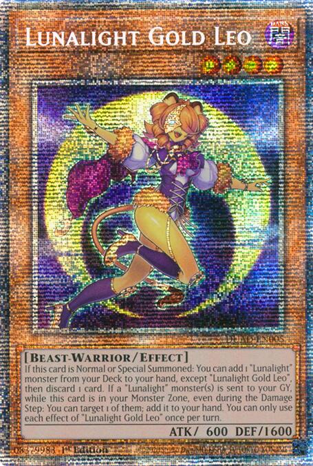 Lunalight Gold Leo (Starlight Rare) [DUAD-EN005] Starlight Rare | The CG Realm