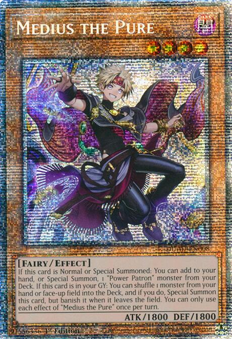 Medius the Pure (Starlight Rare) [DUAD-EN008] Starlight Rare | The CG Realm