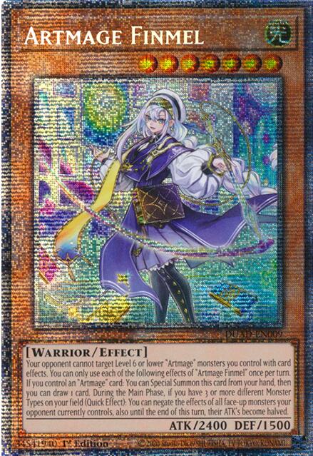 Artmage Finmel (Starlight Rare) [DUAD-EN009] Starlight Rare | The CG Realm