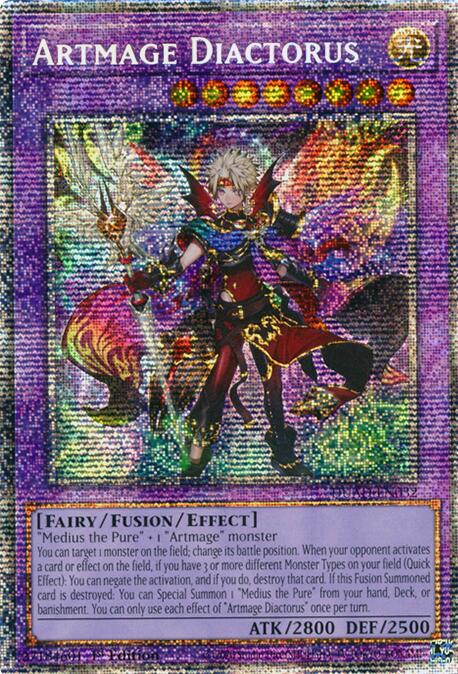 Artmage Diactorus (Starlight Rare) [DUAD-EN032] Starlight Rare | The CG Realm