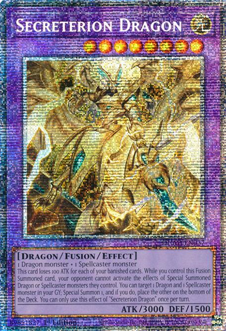 Secreterion Dragon (Starlight Rare) [DUAD-EN037] Starlight Rare | The CG Realm