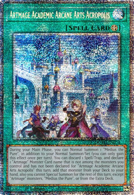 Artmage Academic Arcane Arts Acropolis (Starlight Rare) [DUAD-EN054] Starlight Rare | The CG Realm