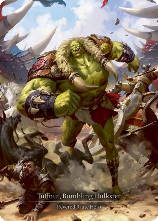 Tuffnut, Bumbling Hulkster (Marvel) [SUP001] (Super Slam)  Cold Foil | The CG Realm