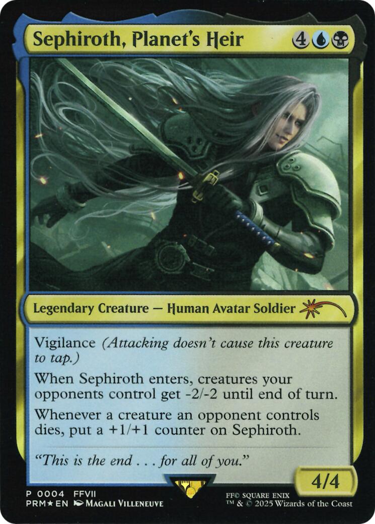 Sephiroth, Planet's Heir (Costco Bundle) [FINAL FANTASY Promos] | The CG Realm