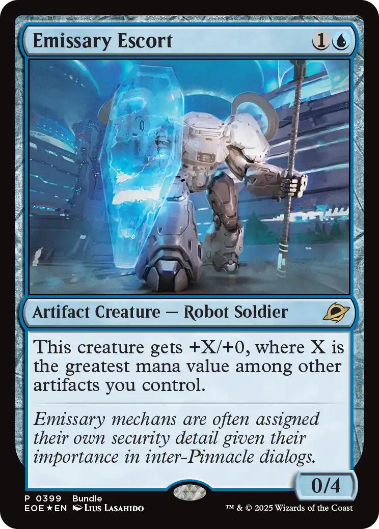 Emissary Escort (Bundle) [Edge of Eternities Promo Pack] | The CG Realm
