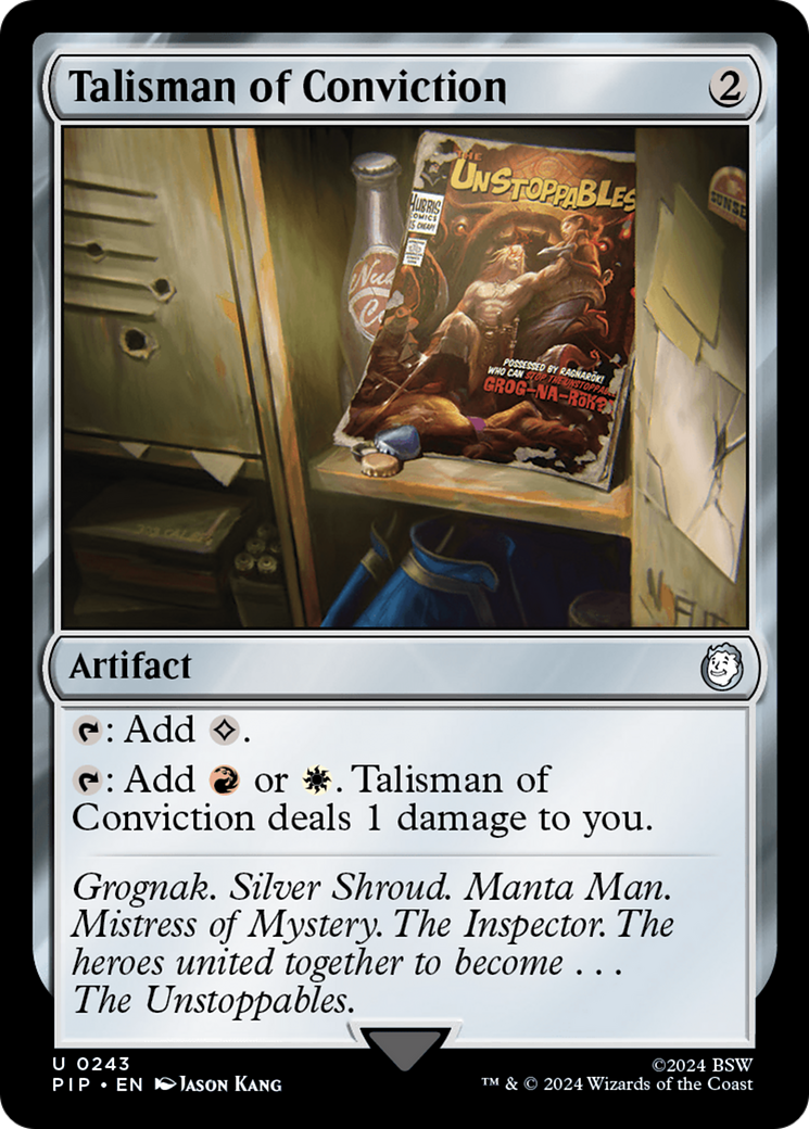 Talisman of Conviction [Fallout] | The CG Realm