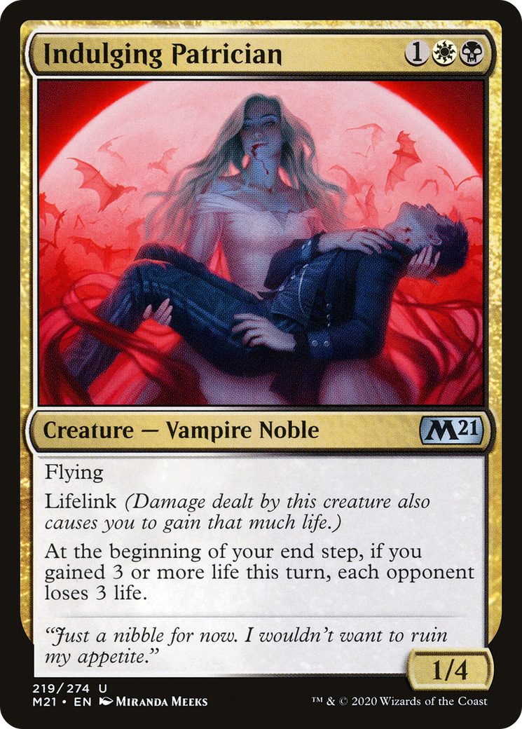 Indulging Patrician (M21-219) - Core Set 2021