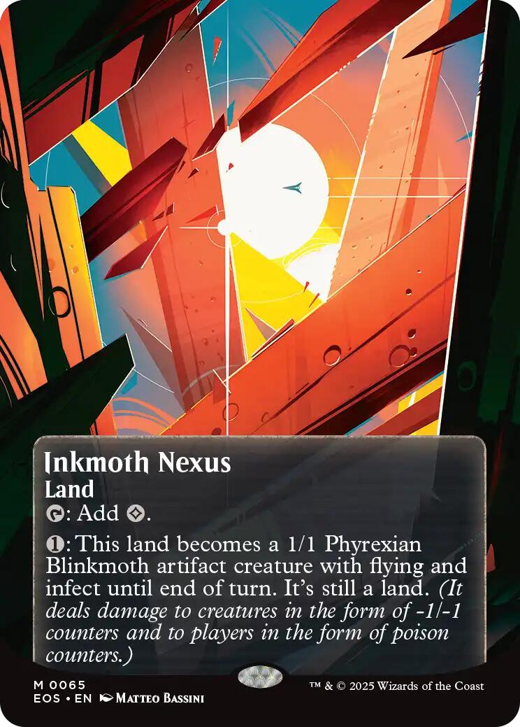 Inkmoth Nexus (0065) (Borderless) [Edge of Eternities: Stellar Sights] | The CG Realm