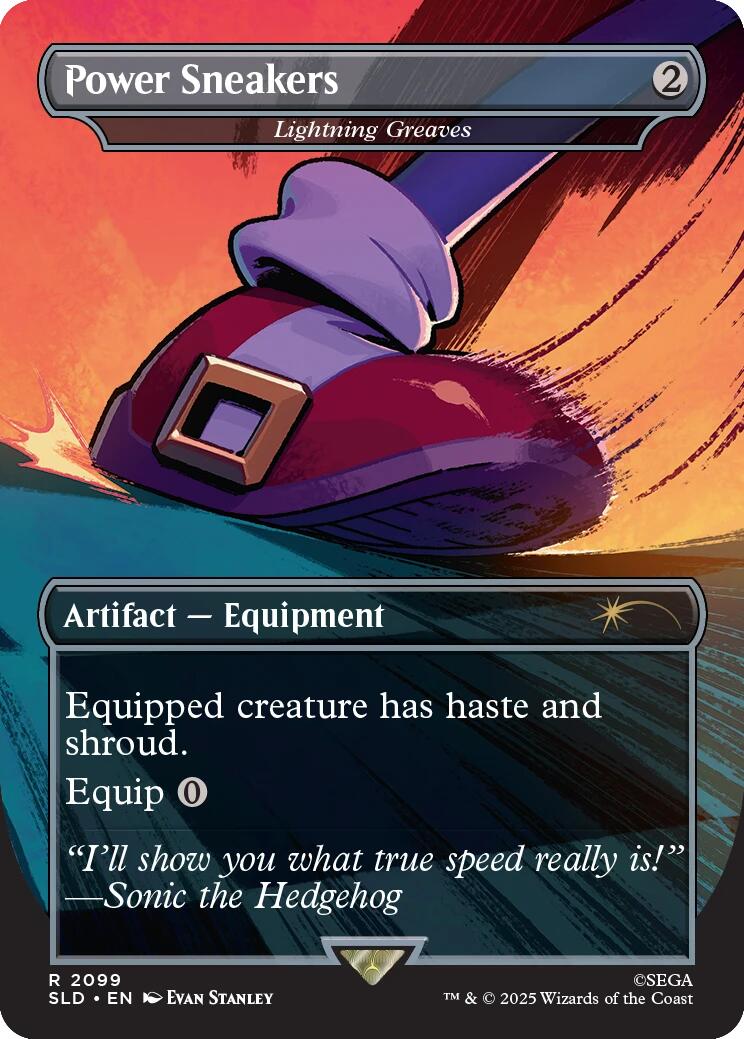 Power Sneakers - Lightning Greaves [Secret Lair Drop Series] | The CG Realm