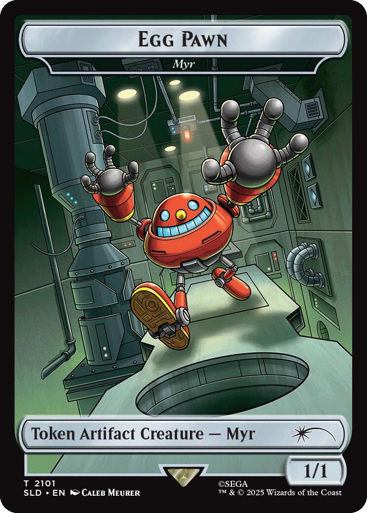 Egg Pawn - Myr Token [Secret Lair Drop Series] | The CG Realm