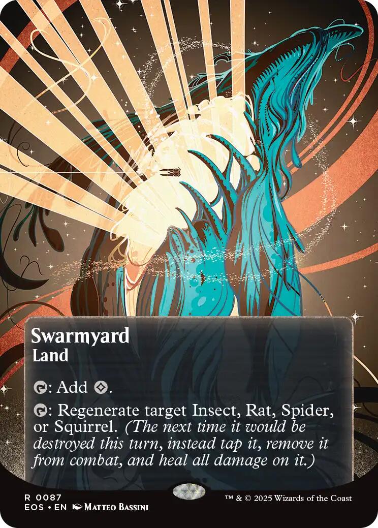 Swarmyard (0087) (Borderless) [Edge of Eternities: Stellar Sights] | The CG Realm