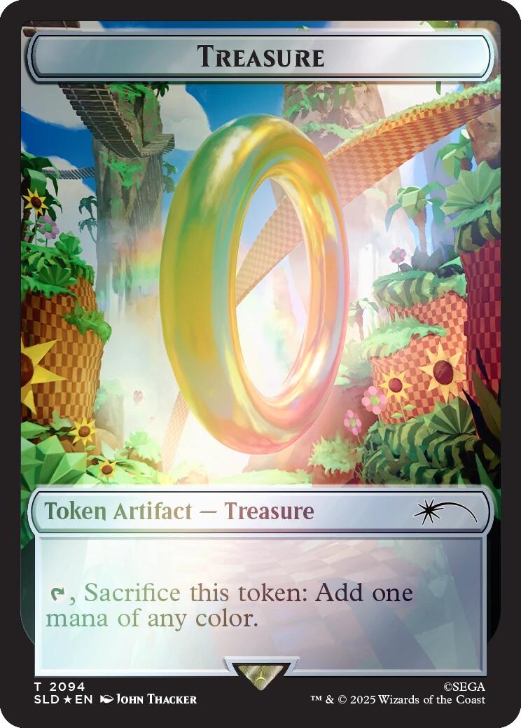 Treasure Token (2094) (Rainbow Foil) [Secret Lair Drop Series] | The CG Realm