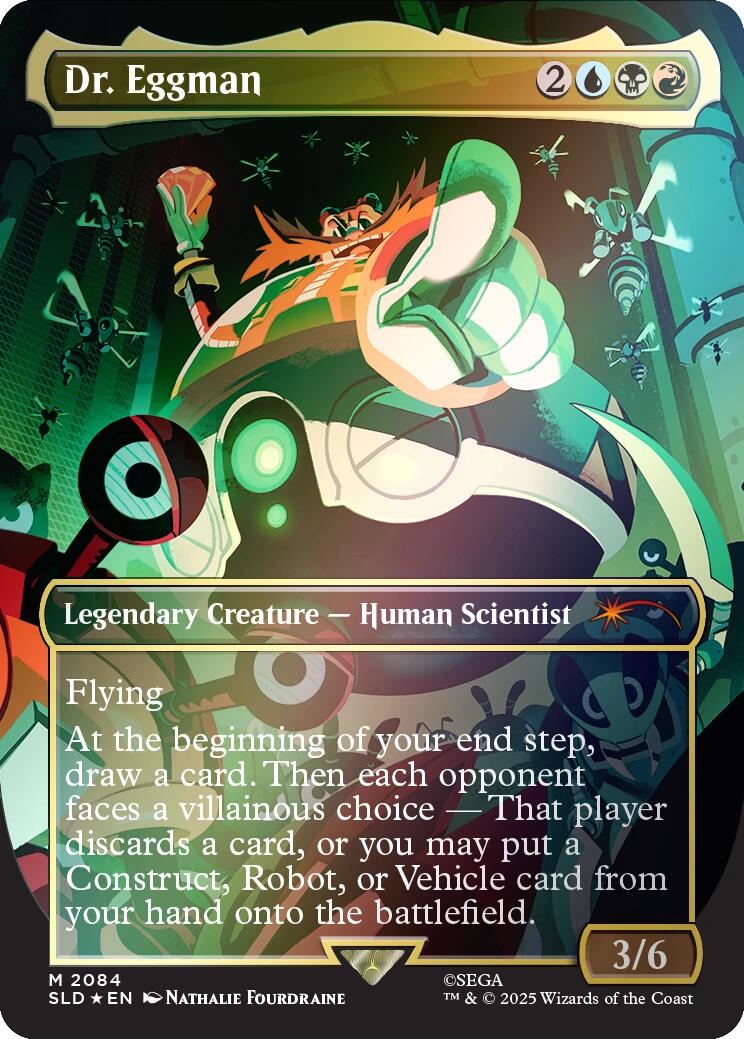 Dr. Eggman (Rainbow Foil) [Secret Lair Drop Series] | The CG Realm