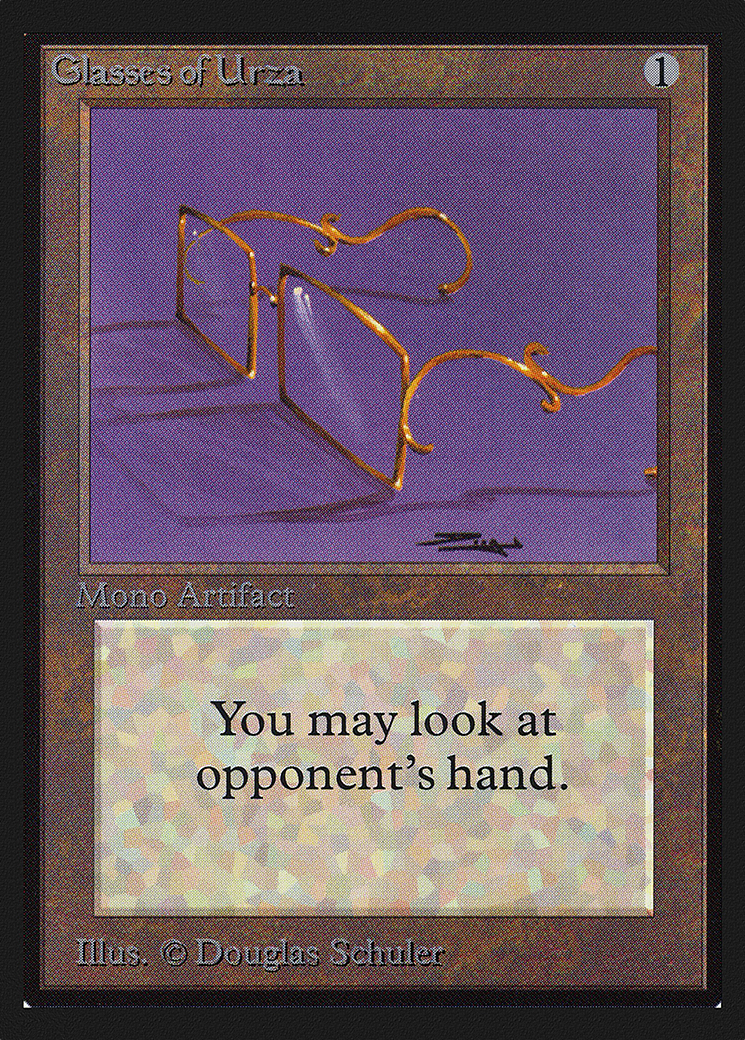 Glasses of Urza (IE) (IED-) - Intl. Collectors' Edition