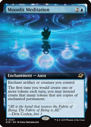Moonlit Meditation (Extended Art) (EOE-327) - Edge of Eternities