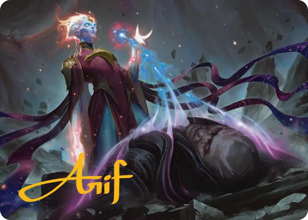 Lightstall Inquisitor Art Card (Gold-Stamped Signature) [Edge of Eternities Art Series] | The CG Realm