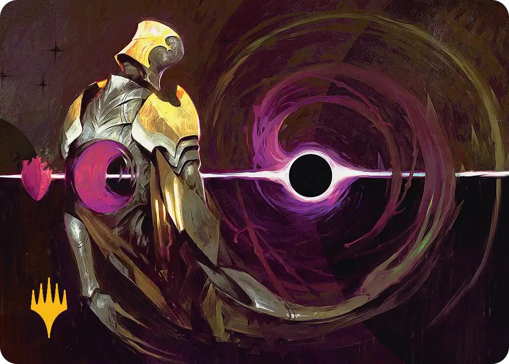 Gravkill Art Card (Gold-Stamped Planeswalker Symbol) [Edge of Eternities Art Series] | The CG Realm