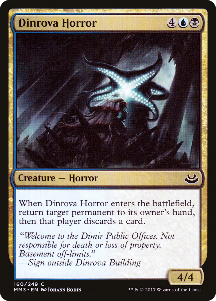 Dinrova Horror (MM3-160) - Modern Masters 2017