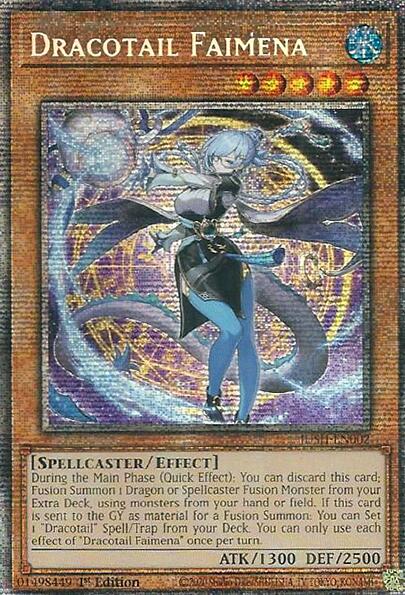 Dracotail Faimena (Starlight Rare) [JUSH-EN002] Starlight Rare | The CG Realm