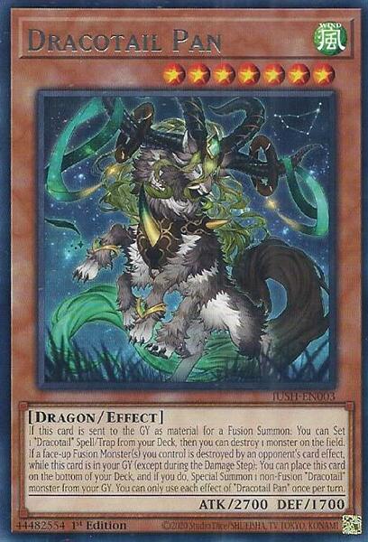 Dracotail Pan [JUSH-EN003] Rare | The CG Realm