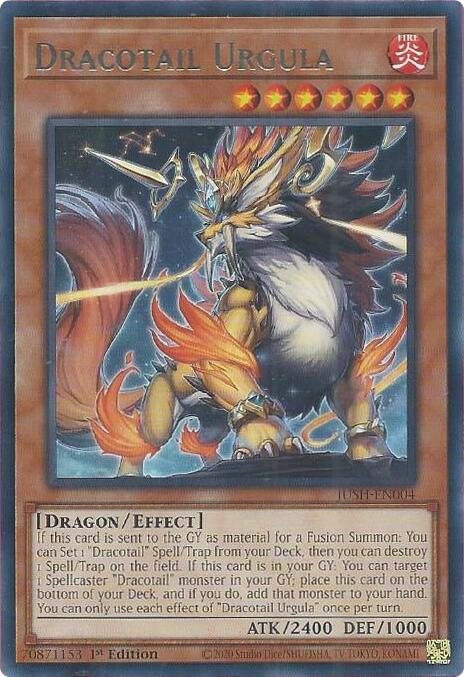 Dracotail Urgula [JUSH-EN004] Rare | The CG Realm