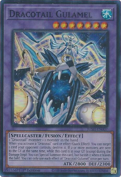 Dracotail Gulamel (Super Rare) [JUSH-EN007] Super Rare | The CG Realm