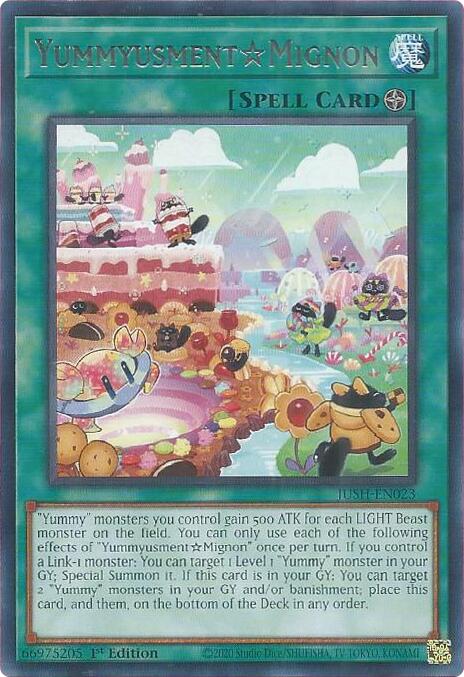 YummyusmentMignon [JUSH-EN023] Rare | The CG Realm