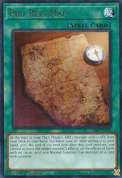Piri Reis Map [JUSH-EN030] Rare | The CG Realm