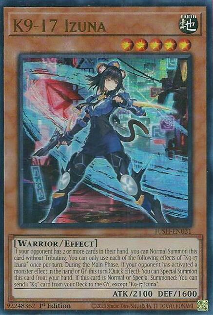K9-17 Izuna [JUSH-EN031] Ultra Rare | The CG Realm