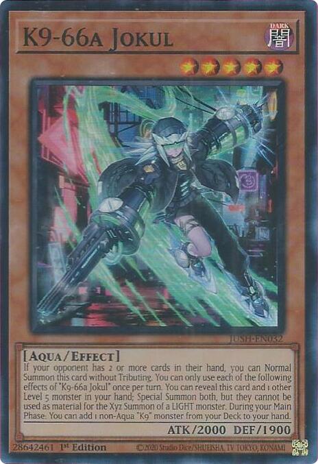 K9-66a Jokul [JUSH-EN032] Super Rare | The CG Realm