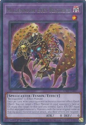 Millennium-Eyes Restrict (JUSH-EN047) - Justice Hunters 1st Edition