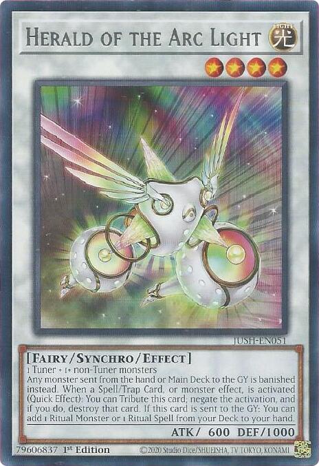 Herald of the Arc Light [JUSH-EN051] Rare | The CG Realm