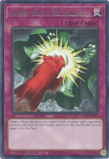 Super Rush Recklessly [JUSH-EN055] Rare | The CG Realm